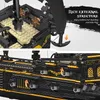 Mould King Schwarzes Piratenschiff Modellbaukasten 13199 Produktbild-Vorschau 12