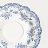 HOMLA Filiżanka LOURRY ze spodkiem granatowa 200 ml Podgląd zdjęcia produktu 4