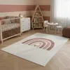 SIMPEX Kinderteppich Regenbogen Spielteppich für Produktbild-Vorschau 1