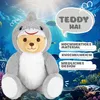 BRUBIES Teddy shark - orsetto di 25 cm in costume da squalo Anteprima dell’immagine prodotto 2