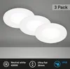 LED Einbauleuchten Einbaulampe 3er Set 3W weiß Kunststoff Produktbild-Vorschau 2