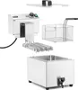 HENDI Friggitrice XL Profi Line con rubinetto di scarico, Anteprima dell’immagine prodotto 10