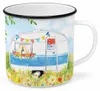 PPD Happy Camping Happy Metal Mug, Henkelbecher, Produktbild-Vorschau 2