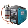 A portable generator connected to a propane tank. Podgląd zdjęcia produktu