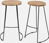 Two bar stools are shown against a white background. Anteprima dell’immagine prodotto