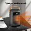 Ohřívač s ventilátorem ZELURXX 1500 W s oscilací, dotykovým Náhled obrázku produktu 4