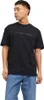 Pánské triko JJESTAR Relaxed Fit 12234746 Black, XXL Náhled obrázku produktu 3