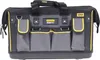 A black and gray Stanley FatMax tool bag with yellow trim, shown from the front against a white background. Anteprima dell’immagine prodotto
