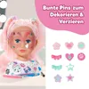BABY born Styling Kopf Kreativ, Frisierkopf mit Produktbild-Vorschau 5