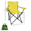 Camping-Klappstuhl von just be. gelb/Grun Produktbild-Vorschau 4