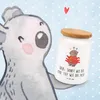 Mr. & Mrs. Panda Kaffeedose Krebs Astrologie - Weiß - Produktbild-Vorschau 2