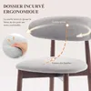 Lot de 2 Chaises, robustes et élégantes, style nordique Voir les images du produit 4