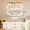 Deckenventilator mit Beleuchtung 20W 360° Drehung 3 Produktbild-Vorschau 4