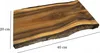 Tagliere con corteccia - Legno di noce - Per formaggio, Anteprima dell’immagine prodotto 6