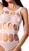 Passion - Woman Bs083 Teddy Net Body Weiss Eine Grösse Produktbild-Vorschau 5