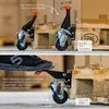 Rotelle per carichi pesanti abbassabili, 4 pezzi, 76 mm, Anteprima dell’immagine prodotto 4