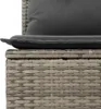 Garten-Sofa-Set mit Speicher 9 pcs Grau Poly Rattan Produktbild-Vorschau 9