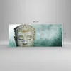 Bilder auf glas - Einteilig - Buddha Grafik Türkis - Produktbild-Vorschau 3