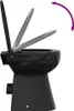 vidaXL WC senza bordo 7 cm altezza extra soft-close in Anteprima dell’immagine prodotto 7