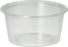 50 Papstar Dressingbecher, PP rund 80 ml Ø 7,1 cm, 3,5 cm Produktbild-Vorschau 1