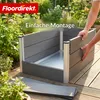 Floordirekt Hochbeet Paros WPC Garten Hochbeet anthrazit Produktbild-Vorschau 8