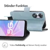 imoshion  Klapphülle Oppo A78 (4G) - Hellblau Produktbild-Vorschau 3