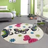 Farbenfroher Schmetterling-Teppich für Kinderzimmer in Produktbild-Vorschau 2