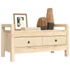 vidaXL Flurbank 80x40x43 cm Massivholz Kiefer -  Truhen- & Produktbild-Vorschau 14