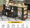 Kuchyňský ostrůvek Fortuna Lai s výsuvnou pracovní deskou, Náhled obrázku produktu 2