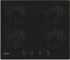 Candy cvw6bb piano cottura nero da incasso 59,5 cm a gas 4 Anteprima dell’immagine prodotto 1