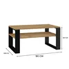 Topeshop MODERN 1P ART CZ Beistelltisch Kaffeetisch Produktbild-Vorschau 4