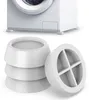 ECENCE Schwingungsdämpfer Waschmaschine 4er Set Weiss Produktbild-Vorschau 1
