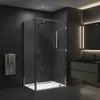 Sprchový Kout Rea Primo Swing 90X90 Chrome Náhled obrázku produktu 3