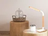 LED Schreibtischleuchte Weiß Holz 42cm Produktbild-Vorschau 5
