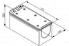 BOSCH Batterie 12 V 154 Ah, Modell 0 092 T30 540, Produktbild-Vorschau 4