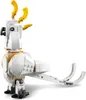 LEGO Creator 3 v 1 31133 Bílý králík (258 dílků) Náhled obrázku produktu 31