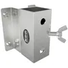Porta ombrellone a parete in acciaio inox per balcone Porta Anteprima dell’immagine prodotto 1