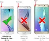 Three Samsung phones are shown side-by-side to illustrate compatibility with a phone case. The first phone on the left is labeled as 'Only Fit For Galaxy S6 Edge (5.1")', with a green checkmark. The middle phone is labeled 'Not Fit For Galaxy S6 (5.1")', a Náhled obrázku produktu