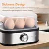 Eierkocher für 6 Eier mit Härtegradeinstellung, Timer, Produktbild-Vorschau 5