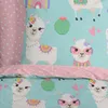 Duvet cover Good Morning 135x200 + 1* 80x80 cm - llamas and Produktbild-Vorschau 9