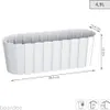 Brustkorb BORDUR BASIC weiß 38,3 cm Produktbild-Vorschau 9
