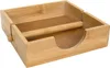 Serviettenhalter aus Holz 20,5x18,5x5 cm Produktbild-Vorschau 11