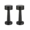 2x Metall Akku Tischleuchte Schwarz mit Touchfunktion 3 Produktbild-Vorschau 1