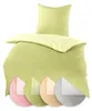 Wende Kissenhülle Satin rosa Baumwolle Kissenbezug 40x80 cm Produktbild-Vorschau 2