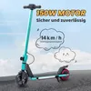 Cityroller Kinderroller ab 6 jahre, 10km, mit LED Leuchten, Produktbild-Vorschau 2
