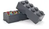 LEGO Storage Brick 8 (dunkelgrau) Produktbild-Vorschau 3