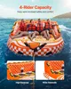 VEVOR Boating Fun Tube Set, nafukovací tažný člun pro 1-4 Náhled obrázku produktu 2