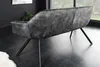 riess-ambiente Esszimmer Sitzbank PAPILLON 165cm grau Samt Produktbild-Vorschau 6