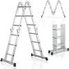 Juskys Aluminium Multifunktionsleiter 3,6 m klappbar - Produktbild-Vorschau 1