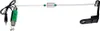 4Pcs Eisen Angeln Biss Alarm Aufhänger Swinger LED Produktbild-Vorschau 15